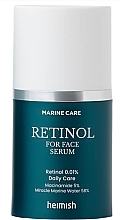 Serum przeciwstarzeniowe z retinolem i 5% niacynamidem - Heimish Marine Care Retinol For Face Serum — Zdjęcie N1