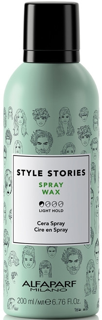 Wosk do stylizacji włosów w sprayu - Alfaparf Milano Style Stories Spray Wax — Zdjęcie N1