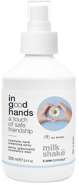 Spray do dezynfekcji rąk - Milk Shake In Good Hands Cosmetic Hand Cleansing Spray — Zdjęcie N1