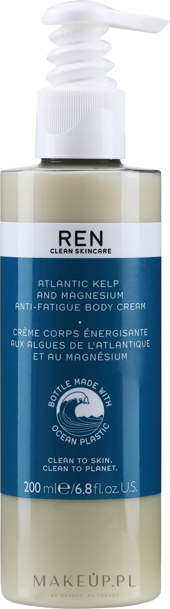 Energetyzujący krem do ciała - Ren Atlantic Kelp And Magnesium Anti-Fatigue Body Cream — Zdjęcie 200 ml