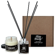 Kup Sapo Oriental Aroma Set - Zestaw (diff/100ml + massage/candle/200ml)