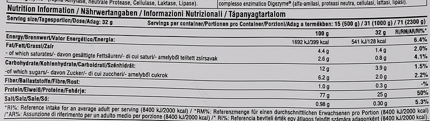 Białko serwatkowe Masło orzechowe - Pure Gold Protein Compact Whey Gold Peanut Butter — Zdjęcie N3