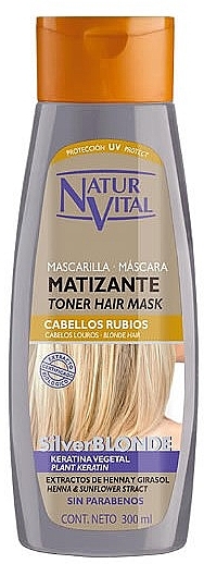 Maska koloryzująca do włosów blond - Natur Vital Nature And Life — Zdjęcie N1