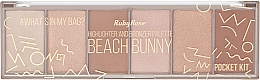 Kup Paleta do konturowania twarzy - Ruby Rose Beach Bunny Highlighter And Bronzer Palette