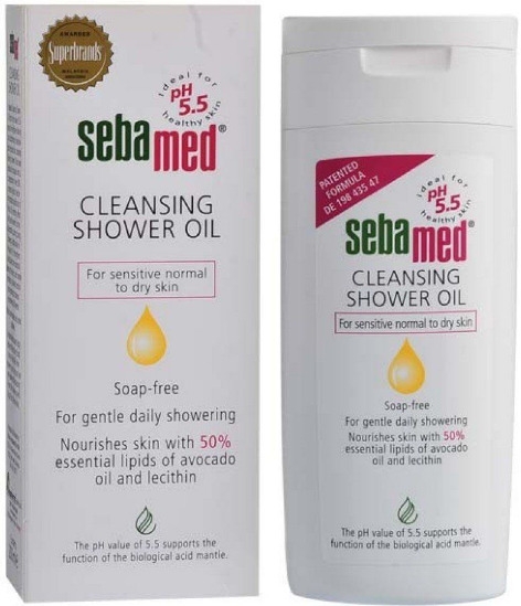 Olejek pod prysznic do twarzy i ciała - Sebamed Cleansing Shower Oil 