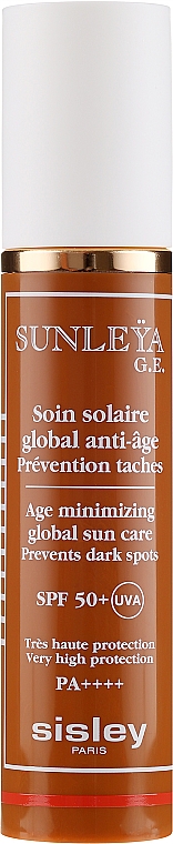 Przeciwsłoneczny krem minimalizujący starzenie się skóry - Sisley Sunleÿa G.E. Age Minimizing Global Sun Care SPF 50/PA+++ — Zdjęcie N2