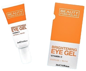 Rozjaśniający żel pod oczy - Beauty Formulas Brightening Eye Gel Vitamin C — Zdjęcie N1