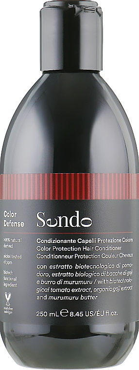 Odżywka chroniąca kolor do włosów farbowanych - Sendo Color Defense Protection Hair Conditioner