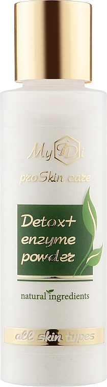 Oczyszczający puder enzymatyczny Detox +, do każdego rodzaju skóry - MyIDi Detox+ Enzyme Powder — Zdjęcie N1