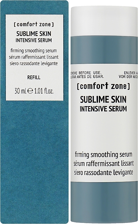 Wygładzające serum ujędrniające do twarzy, wymienny wkład - Comfort Zone Sublime Skin Intensive Serum Refill — Zdjęcie N2