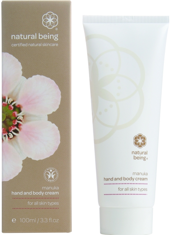 Krem do rąk i ciała z manuką - Natural Being Manuka Hand & Body Cream — Zdjęcie N2