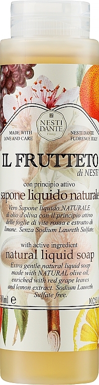 Żel pod prysznic Naturalny - Nesti Dante Il Frutteto Bath & Shower Natural Liquid Soap — Zdjęcie N1