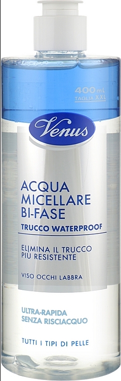 Dwufazowa woda micelarna - Venus Acqua Micellar Bi-Fase — Zdjęcie N1