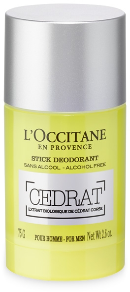 Perfumowany dezodorant w sztyfcie dla mężczyzn - L'Occitane Cedrat Stick Deodorant — Zdjęcie N1