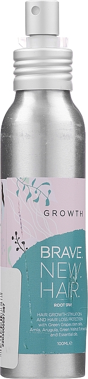 PRZECENA! Serum w sprayu do włosów wolno rosnących i skłonnych do wypadania - Brave New Hair Growth Spray * — Zdjęcie N3