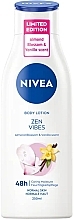 Balsam do ciała - NIVEA Body Lotion Zen Vibes Almond Blossom And Vanilla Scent Limited Edition  — Zdjęcie N1