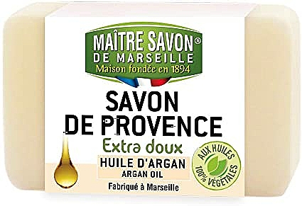 Mydło z olejem arganowym - Maitre Savon De Marseille Savon De Provence Argan Oil Soap Bar — Zdjęcie N1