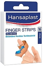 Plaster na palec, 16 szt - Hansaplast Finger Strips — Zdjęcie N1