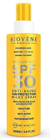 Balsam do ciała - Biovene Sun Protection Milky Spray SPF30  — Zdjęcie N1