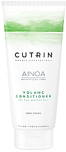 Kup Odżywka zwiększająca objętość do włosów normalnych i cienkich - Cutrin Ainoa Volume Conditioner