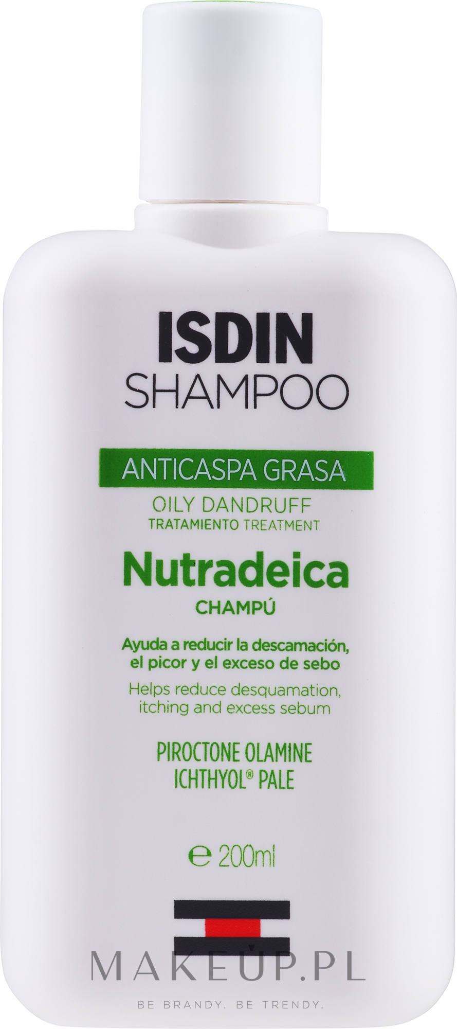 Szampon przeciwłupieżowy - Isdin Nutradeica Oily Anti-Dandruff Shampoo — Zdjęcie 200 ml