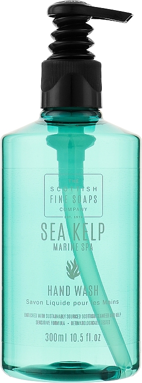 Mydło w płynie do rąk - Scottish Fine Soaps Sea Kelp Hand Wash Recycled Bottle — Zdjęcie N1