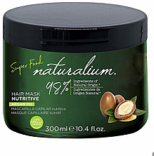 Kup Maska do włosów - Nourishing Hair Mask Naturalium Super Food Argan Oil