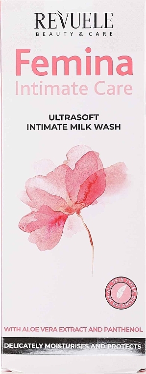 PRZECENA! Ultradelikatne mleczko do higieny intymnej - Revuele Femina Intimate Care Ultrasoft Intimate Milk Wash * — Zdjęcie N2