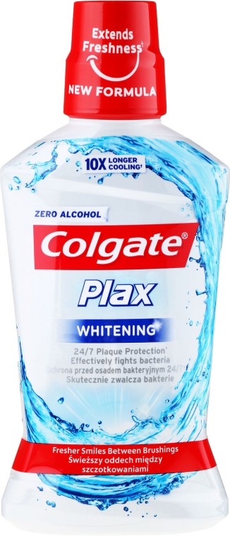 Płyn do płukania jamy ustnej - Colgate Plax Whitening