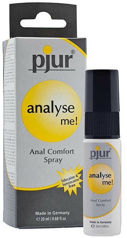 Spray analny - Pjur Analyse Me! Anal Comfort Spray — Zdjęcie N1