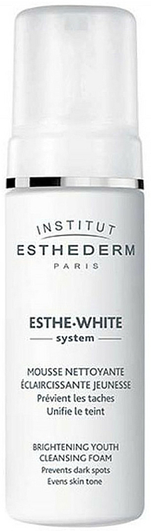 Rozjaśniająca pianka do mycia twarzy - Institut Esthederm Esthe-White System Brightening Youth Cleansing Foam — Zdjęcie N1