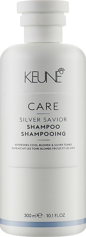 Szampon do włosów Srebrny blask - Keune Care Silver Savior Shampoo — Zdjęcie N1