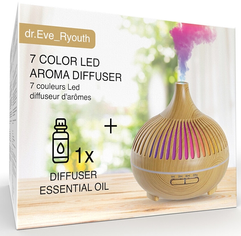 Dyfuzor zapachowy - Dr. Eve_Ryouth 7 Color LED Aroma Diffuser — Zdjęcie N1