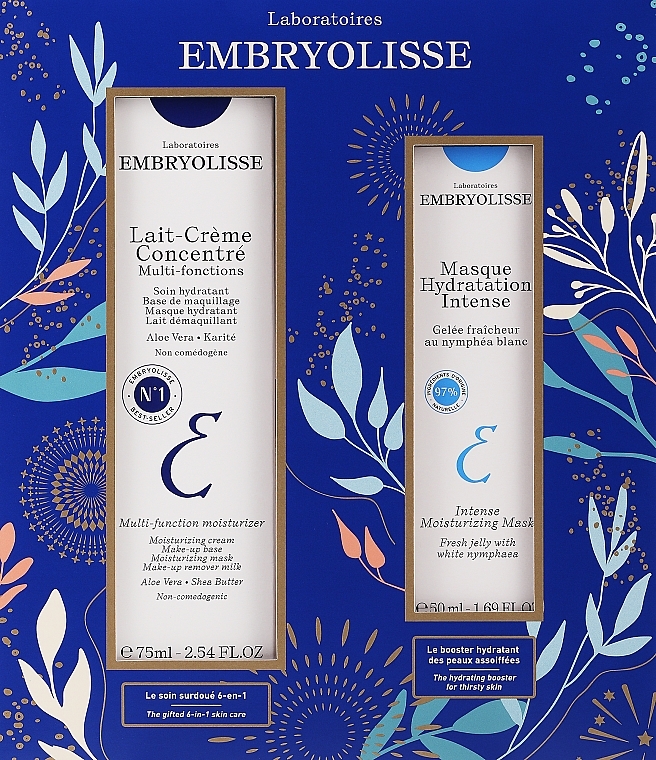 Zestaw - Embryolisse Laboratories Moisturising Set (cr/75ml + mask/50ml) — Zdjęcie N1