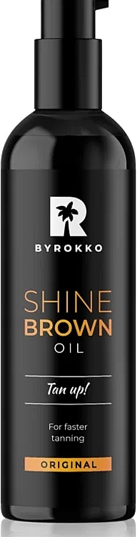 Olej do opalania - Byrokko Shine Brown Oil — Zdjęcie N1