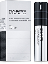 Serum pod oczy przeciw obrzękom i cieniom - Dior Homme Dermo System Anti-Fatigue Firming Eye Serum — Zdjęcie N1
