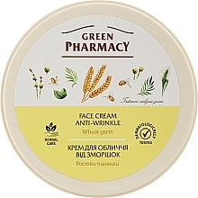 Przeciwzmarszczkowy krem do twarzy Kiełki pszenicy - Green Pharmacy — Zdjęcie N1