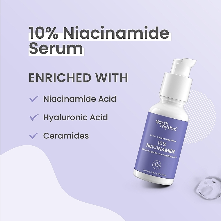 Serum rewitalizujące z niacynamidem 10% - Earth Rhythm 10% Niacinamide Revitalising Serum — Zdjęcie N3