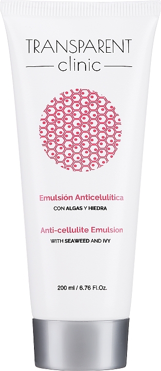 Antycellulitowa emulsja do ciała - Transparent Clinic Anti Cellulite Emulsion — Zdjęcie N1