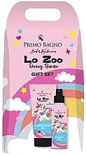 Zestaw - Primo Bagno Lo Zoo Unicorn Gift Set (b/lot/150ml + b/spray/150ml) — Zdjęcie N1