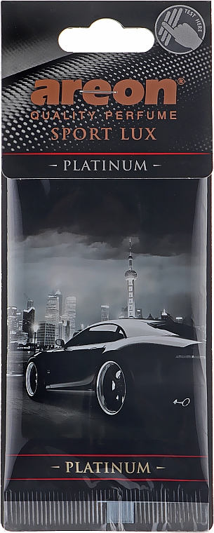 Zapach do samochodu - Areon Sport Lux Platinum — Zdjęcie N1