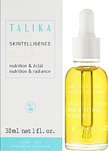 Odżywczy olejek regenerujący do twarzy - Talika Skintelligence Vital Oil — Zdjęcie N2