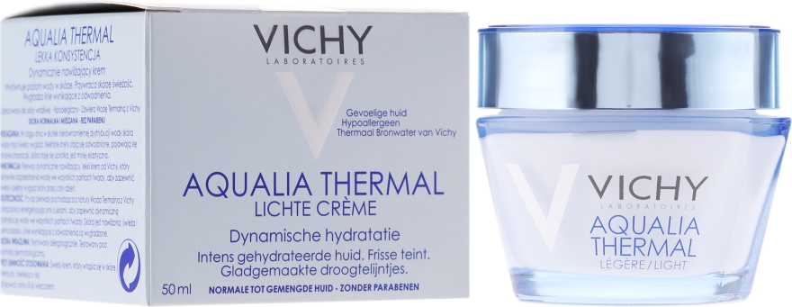 Lekki krem intensywnie nawilżający - Vichy Aqualia Thermal Dynamic Hydration Light Cream