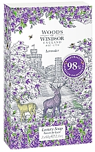 Woods Of Windsor Lavender - Zestaw mydełek (soap 3 x 60 g) — Zdjęcie N2