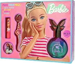 Bi-es Barbie Make Today Magic - Zestaw (edp 50 ml + lip/balm 1 pcs + keychain 1 pcs) — Zdjęcie N1