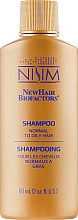 Szampon przeciw wypadaniu do włosów normalnych i przetłuszczających się - Nisim NewHair Biofactors Shampoo — Zdjęcie N4