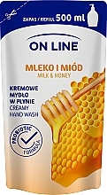 Kup Mydło w płynie Mleko i miód - On Line (uzupełnienie)