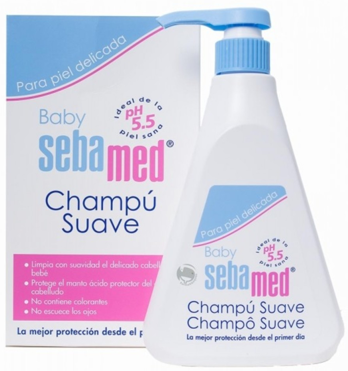 Szampon dla dzieci - Sebamed Baby Champu Suave — Zdjęcie N1