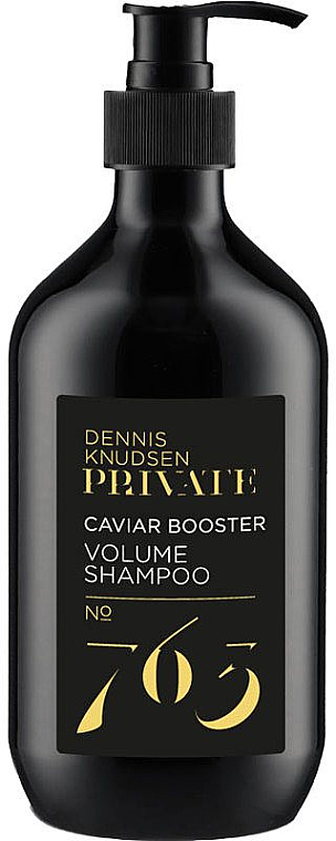 Szampon zwiększający objętość włosów - Dennis Knudsen Private 723 Caviar Booster Volume Shampoo — Zdjęcie N1