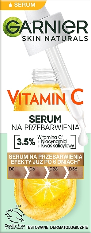 Super serum na przebarwienia z witaminą C	 - Garnier Skin Naturals Super Serum — Zdjęcie N3